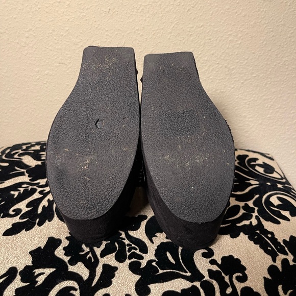 Heel-less, Buckle, Anti-gravity, Platform Spiked Wedge Heels - Picture 10 of 14